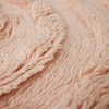 Round woolen rug soft pink (150x150cm)