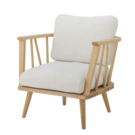Fotel Bloomingville MILLOR naturalny