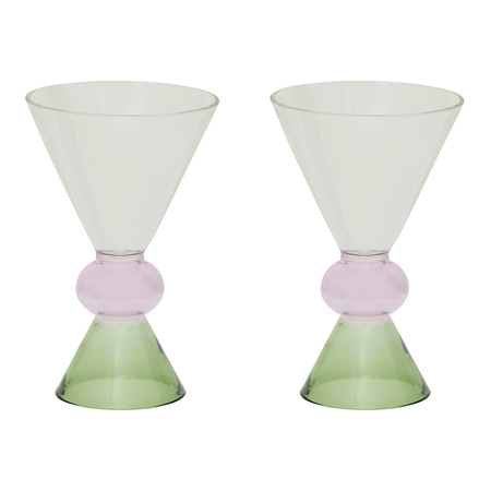 wine glass Ayo, pale green