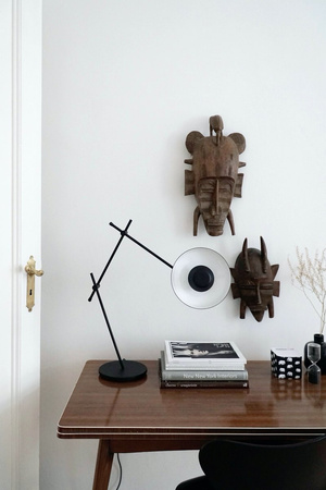 Lampa stołowa Grupa Arigato Table czarna