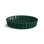 Głębokie naczynie do tarty EMILE HENRY 28 cm zielone