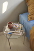 HÜBSCH BEAM yellow side table