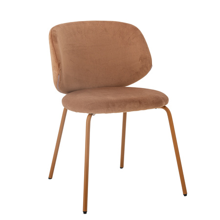 Ponte Dining Chair, Orange, Recycled Polyester