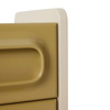 Space nightstand, sage/cream