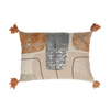 Lanzo Cushion, Orange, Cotton