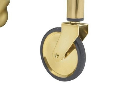 Stolik barowy Fine Bloomingville złoty