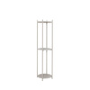Norm Shelf Unit Cylinder Light grey