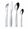 ALESSI Dressed silver cutlery set of 24
