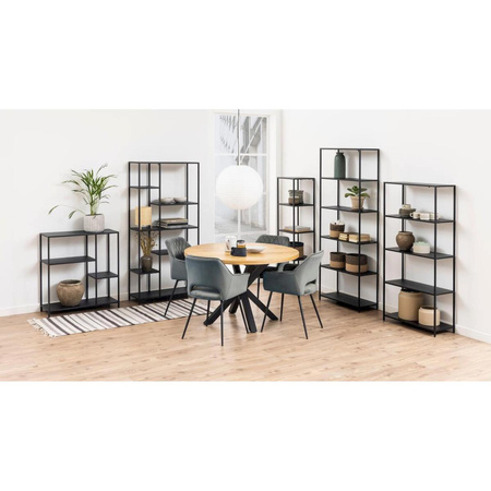 Bookcase SPARROW Unique matt black
