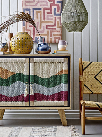 Thrane Wall Decor, Brown, Linen