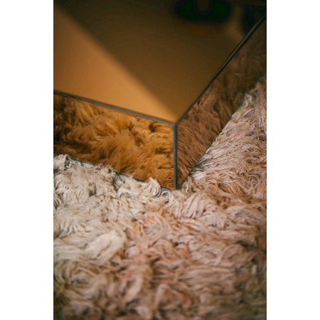 Stolik kawowy HKLIVING MIRROR brązowy