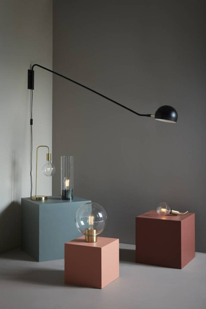 Lampa z żarówką Hűbsch mosiężna