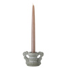 Hewa Candle Holder, Blue, Stoneware