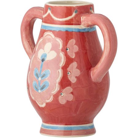 Odina Vase, Red, Stoneware