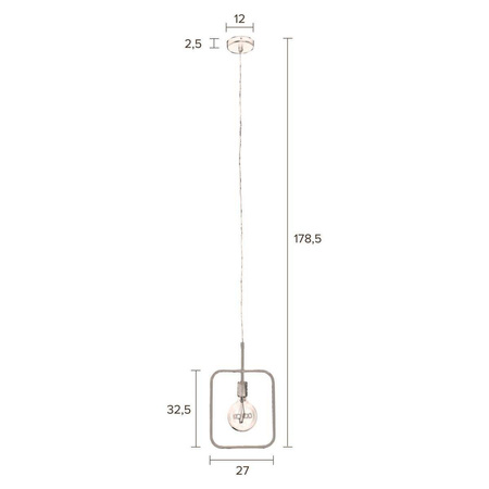 Lampa wisząca Dutchbone CUBO