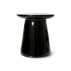Earthenware side table M black