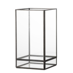 Filula Votive, Black, Glass