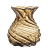 Rylo Vase, Brown, Glass