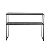 June Console Table, Black, Stone