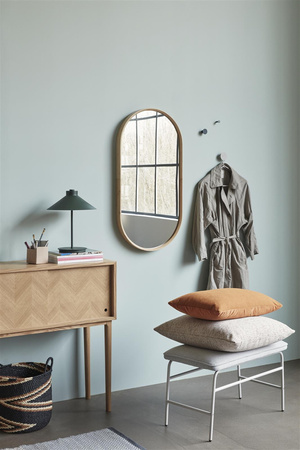 HÜBSCH HERRINGBONE natural lockable console