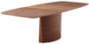 Dining table #117 SKOVBY brown