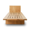Outdoor daybed teak, Botanical