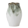 Nisha Vase, Green, Stoneware