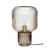 HÜBSCH PIRUM table lamp brown