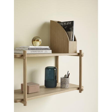 Umber Storage Jars Rectangular Grey (set of 3)