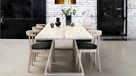 Dining table #106 SKOVBY natural