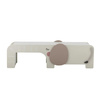 Ferdinand Bench, Grey, FSC®100%, MDF