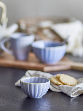 Latina Bowl, Blue, Stoneware