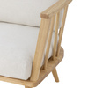 Fotel Bloomingville MILLOR naturalny
