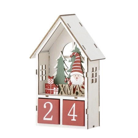 Edmund Calendar, Red, Plywood