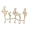 Padova Coat Rack, Brass, Metal