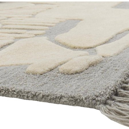 Napoli Rug, Grey, Wool