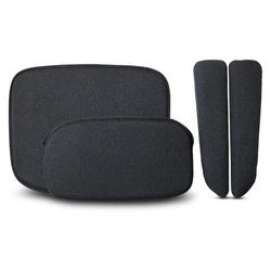 Zestaw poduszek do krzesła HKLIVING WIRE czarnych