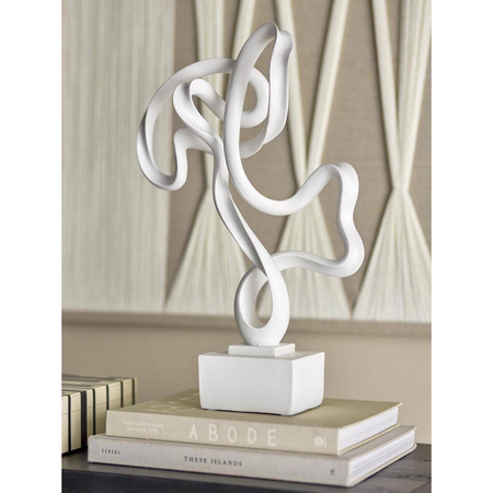 Arista Deco, White, Resin