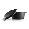 EVA SOLO NORDIC KITCHEN pot with lid black size Ø26