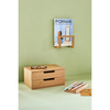 AtHand Wall Shelf/Bedside Table Natural