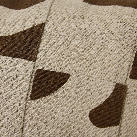 Poduszka hkliving PATCHED beżowa rozmiar 70x30 cm