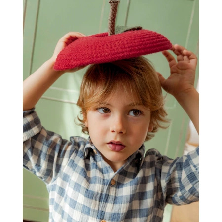 Kosz Lorena Canals APPLE czerwony