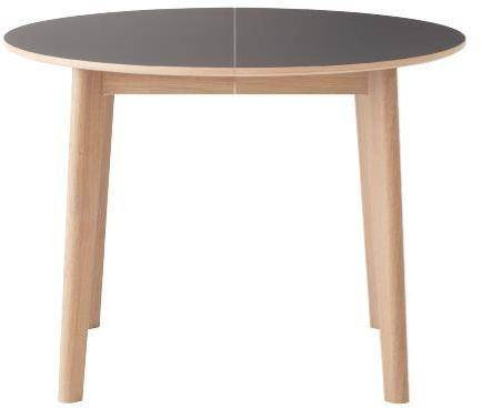 Dining table #120 SKOVBY brown black