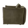 Fotel Bloomingville AUSTIN zielony