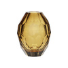 Glass vase HÜBSCH AMBER yellow