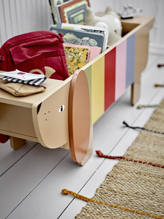 Regał Bloomingville CHARLIE brązowy