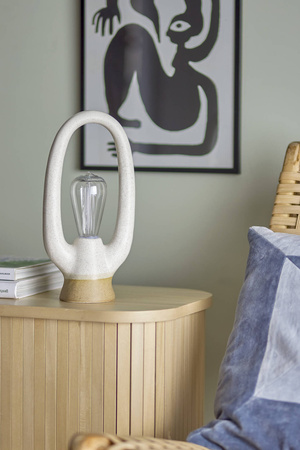 BLOOMINGVILLE LATIFA table lamp white