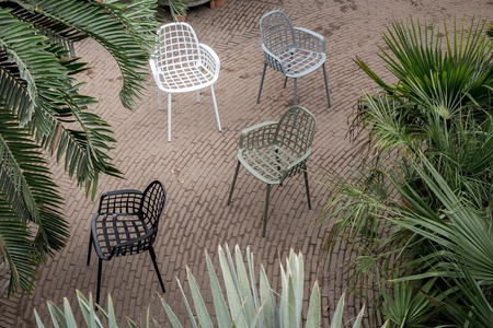 ZUIVER Albert Kuip garden chair black
