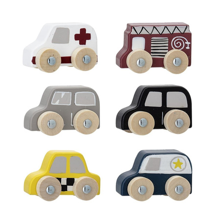 Avin Toy Car, Grey, FSC®100%, MDF
