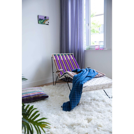 Puszysty okrągły dywan hkliving CIRCLE biały rozmiar 250x250 cm